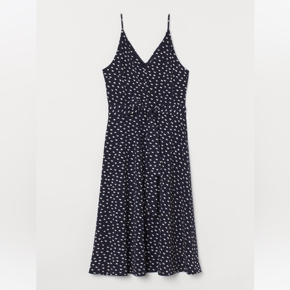 H&M Dresses & Skirts - H&M Black and White Polka Dot Dress